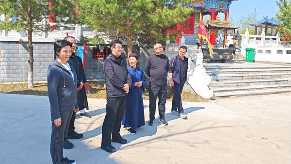 沈大为赴绥化市部分宗教活动场所检查指导工作